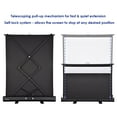 thumbnail image 4 of InstaHibit 60" Pull Up Portable Floor Projector Screen 48"x36" 1.3 Gain 4:3 HD Projection Screen w/ Aluminum Case Home Office Mobile Working, 4 of 12
