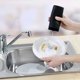 thumbnail image 5 of Qinaqin 8.4Oz (240ml) Negro Silicone cm de Profundidadish Soap Profundidadispenser para Kitchen Sink Squeezable y Easy to Fill Adecuado Bathroom, 5 of 7