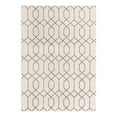 thumbnail image 2 of Marilyn Monroe Glam Collection Area Rug - Trellis (7' 1" x 10' Rectangle White Silver/Silver), 2 of 9