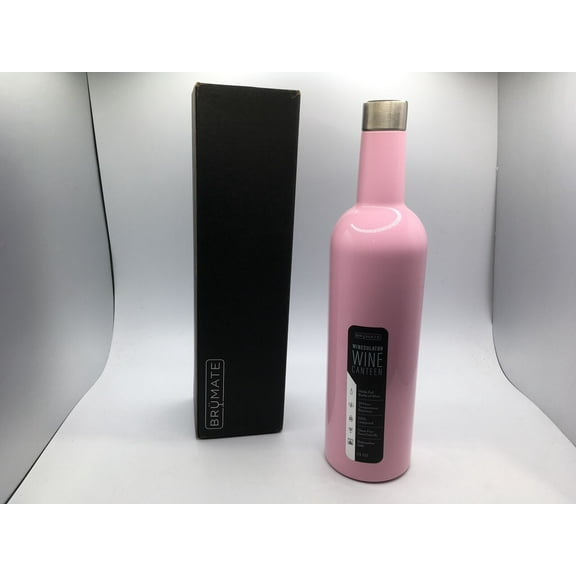 BRUMATE Winesulator Pink Insulated Wine Tumblers 25OZ