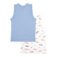 thumbnail image 5 of Camiseta Baby Creysi para Niño, sin Mangas Diseño Liso Azul Talla 10 Años, 2 Piezas, 5 of 5