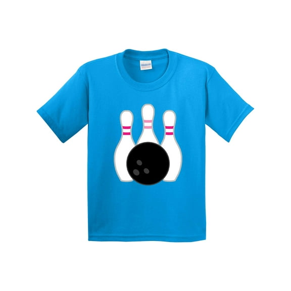 Inktastic Bowling Pins (pink) Youth T-Shirt