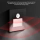 thumbnail image 4 of Lámpara de pared empotrada con sensor de movimiento infrarrojo que detecta el cuerpo humano, lámpara de pie para pasillo, escalera, luz de noche LED para mesita de noche, 4 of 5