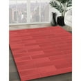thumbnail image 3 of Ahgly Company Machine Washable Indoor Rectangle Transitional Red Area Rugs, 6' x 9', 3 of 7