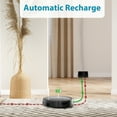 PrettyCare Robot Vacuum Cleaner with 2800Pa,Featured Carpet Boost
