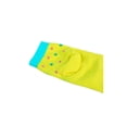 thumbnail image 5 of INSPIRE CHIC Unisex Dots Pattern Elastic Cuffs Ankle Length Toe Socks Yellow, 5 of 6