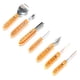 thumbnail image 1 of Inteprter 7 herramientas para tallar calabazas Juego de herramientas para tallar calabazas de Halloween Suministros para cortar calabazas Herramientas para Kits de decoración para fiestas Inteprter HA007619-00, 1 of 6