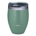 thumbnail image 1 of Tervis Triple Walled Powder Coated Stainless Steel Insulated Tumbler Cup Keeps Drinks Cold & Hot, 12oz, Aloe Green, 1 of 7