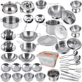 thumbnail image 1 of Juguetes de cocina KEJIH Super Deluxe de acero inoxidable, 1 of 7