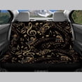 thumbnail image 3 of Uourmeti Dachshund Music Note Car Back Seat Covers, Set of 2 Pieces Stretch Durable Non Slip Seat Covers for Pet Owners, 3 of 4