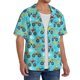 thumbnail image 2 of Fotbe Cartoon Monster Truck Camisa Estampada de Manga Corta para Hombre, Casual de Verano, Estilo Playero, Sin Arrugas-4X-Large, 2 of 5