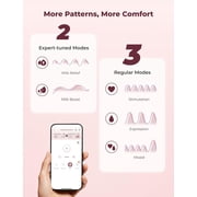 Momcozy Breast Pump Hands Free Mobile Flow | M9, App Discreet Wireless Breast Pump M9, Independent Breastmilk Storage, 2 Pack, Gray