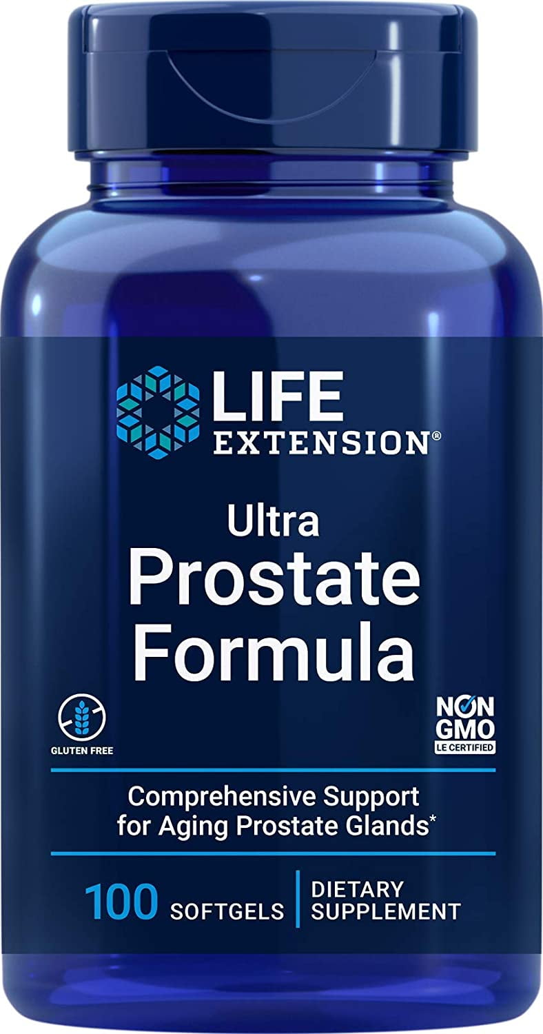 Life Extension Ultra Prostate Formula, 100 Softgels Natural Prostate