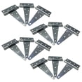 thumbnail image 1 of 12PACK 5"X2.5mm T Hinge, Heavy Duty Hinge ,GATE Hinge, Fence Hinge ZINC Plated, The Price for 12PCS, W/O Screws 8006-5inch, 1 of 6
