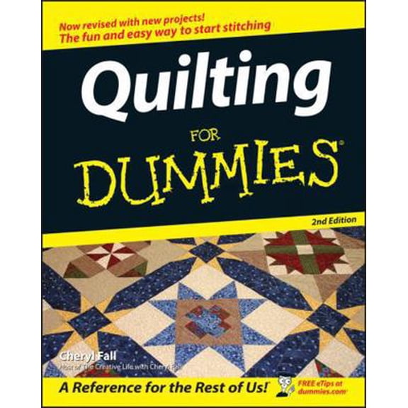 Pre-Owned Quilting for Dummies (Paperback) 076459799X 9780764597992
