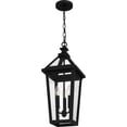 thumbnail image 5 of Boulevard 3-Light Matte Black Outdoor Hanging Lantern, 5 of 6