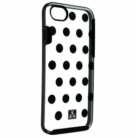 UPC 849108012191 product image for M-Edge Glimpse Series Protective Case Cover for iPhone 8 7 - Blacks Dots | upcitemdb.com
