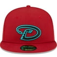 thumbnail image 2 of Men's New Era  Red Arizona Diamondbacks Alternate Authentic Collection On-Field 59FIFTY Fitted Hat, 2 of 6