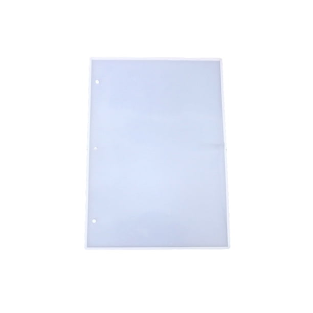 Moyic Molde de resina para libreta, moldes de silicona para pulir, accesorios manuales creativos, suministros para manualidades multiusos, piezas para Artesanía A5 Moyic HA060860-01