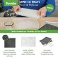 thumbnail image 3 of Tovolo Mini Ice Mold Trays with Two Storage Bins and Ice Scoop, Twist and Release, 3 of 8