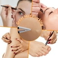 thumbnail image 5 of MORGLES 6Pcs Tweezers Set, Stainless Steel Tweezers for Eyebrow with Curved Scissors, Brow Brush & Leather Case - for Shaping & Ingrown Hair, Black, 5 of 5
