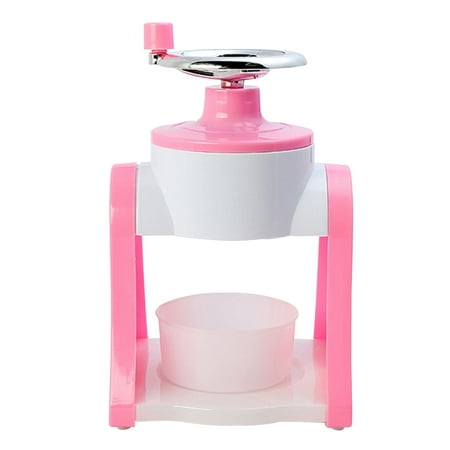

ZKCCNUK New Shaved Ice Machine Manual Household Small Smoothie Machine Mini Hand Ice Crusher Continuous Ice Manual Ice Beating Machine on Clearance