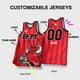 thumbnail image 3 of Camisetas de baloncesto BASKETMAN para hombre, con estampado de animales por sublimación completa, personalizables, con nombre del equipo, número y logotipo, chándales para hombre, 3 of 5