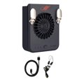 thumbnail image 1 of Ventilador de cintura con clip, ligero, silencioso, ajustable, 3 velocidades Negro, 1 of 9