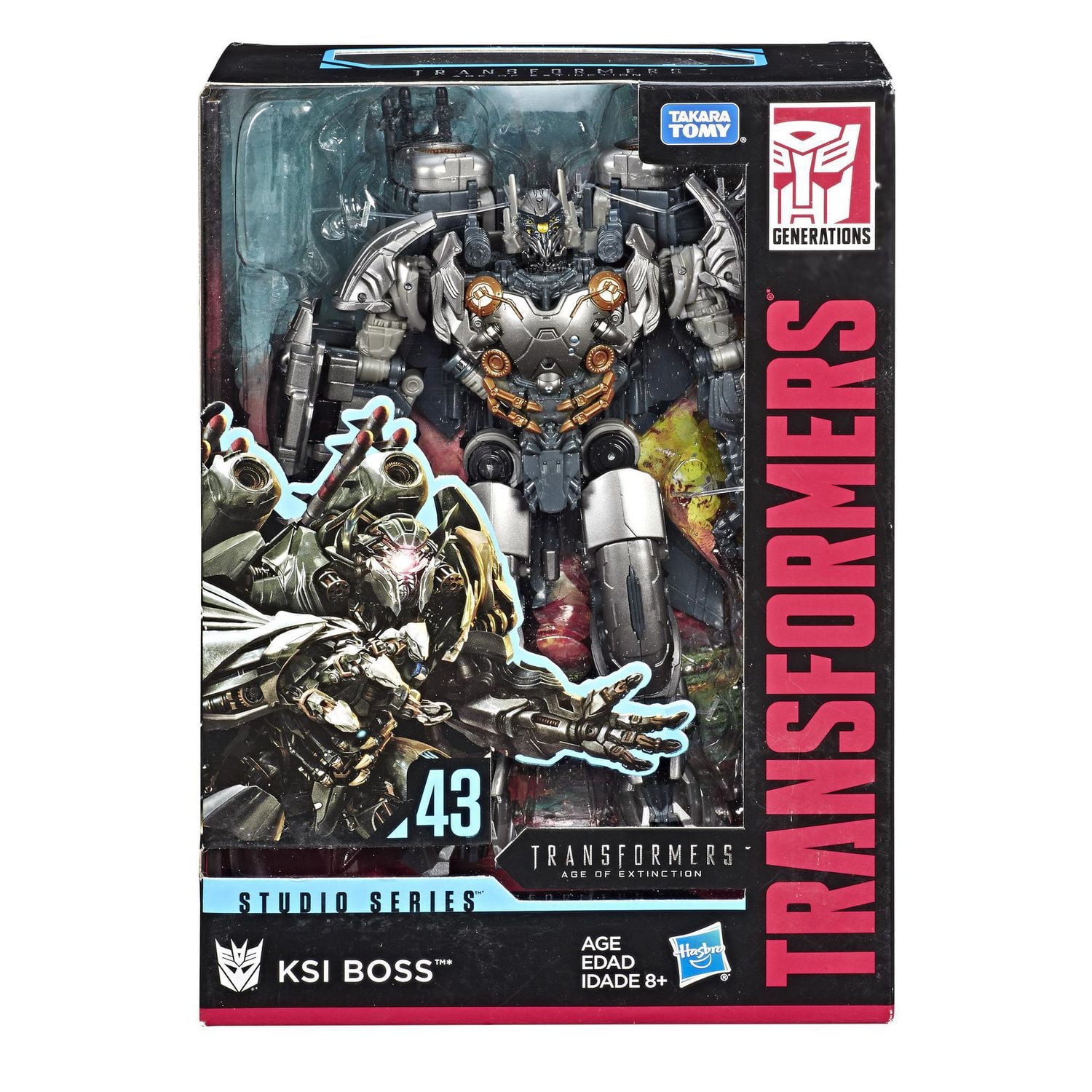 Transformers Studio Series 43 Voyager Class Transformers: Age of Extinction movie KSI Boss Action Figure