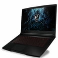 thumbnail image 4 of MSI GF63 Thin 15 Gaming Laptop 15.6" FHD IPS Thin Bezel Display 11th Gen Intel Hexa-Core i5-11400H Processor 32GB DDR4 2TB SSD NVIDIA GeForce GTX 1650 4GB Backlit Keyboard HDMI USB-C Win11 Black, 4 of 7