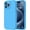 blue, variant on Premium Silicone, Shockproof, Soft Anti-Scratch Lining — For iPhone 16 6.1" Matcha