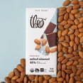 thumbnail image 5 of Chocolate Salted Almond Organic Milk Chocolate Bar, 45% Cacao, 12 Pack | Fair Trade, 5 of 7