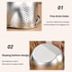 thumbnail image 5 of Rice Strainer Bowl, Stainless Steel Rice Bowl, Inclined Bottom Design Rice Washing Bowl,Mixing Bowl for Rice Fruits Multiple Kitchen Use, 5 of 5