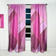thumbnail image 2 of Designart 'Honeycomb Capital Gold IV' Modern & Contemporary Curtain Panel, 2 of 5