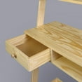 thumbnail image 6 of American Trails Freestanding Ladder Desk with Drawer, Natural, 6 of 12