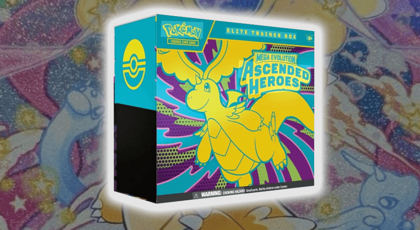 Pokemon TCG: Mega Evolution: Ascended Heroes Elite Trainer 10-Box Sealed Case!