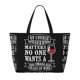 thumbnail image 2 of Fotbe Wine Funny Bolsa de Viaje para Playa - Resistente al Agua, Bolsa Tote de Gran Capacidad y Ligera con 7 Bolsillos para Mujeres y Hombres, 2 of 7