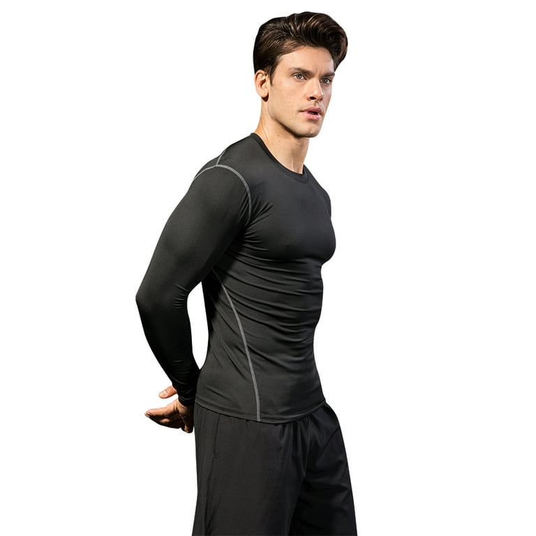 Superfit Poly Viscose Long-Sleeve Thermal Top, Black - Thermals