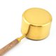 thumbnail image 3 of Juego De Cucharas Y Tazas Medidoras Juego de tazas medidoras doradas apilables con herramientas para hornear con mango de madera (4PCS L), 3 of 6