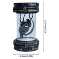 thumbnail image 3 of Popcorn Bucket Popcorn Storage Food Container 3.5" x 6" Detachable Desktop Decor with Popcorn Holder 2025 Collector's Edition, 3 of 8