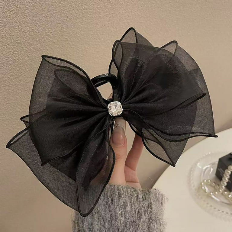 [TATIANA] Big Boutique Ribbon Hair claw clip ヘアクリップ TATIANA] Big Boutique Ribbon Hair claw clip ヘアクリップ