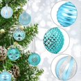 thumbnail image 3 of 60mm/2.36" Christmas Balls Blue, 12 pcs Christmas Baubles, Shatterproof Christmas Tree Balls Ornaments, Christmas Tree Hanging Pendant for XmasBlue, 3 of 5