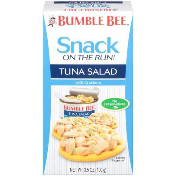 Bumble Bee Tuna Salad with Crackers Snack Kit (Pack of 18)