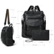thumbnail image 5 of Mochila Shrie Fashion de piel para mujer, color negro, 5 of 5