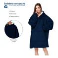 thumbnail image 2 of Sudadera Cobija Hoodie Mujer Hombre Con Capucha Suave, 2 of 7