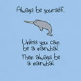 thumbnail image 3 of CafePress - Always Be A Narwhal T Shirt - Men's Classic Graphic T-Shirt, 3 of 4