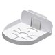 thumbnail image 2 of Estante de pared flotante acrílico, estante para cámara, estantes colgantes, organizador, enrutador, estante para dormitorio, ventanas, hogar, oficina Blanco CUTICAT Estante de soporte flotante, 2 of 7