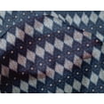 thumbnail image 4 of oneOone Silk Tabby Fabric Argyle Style Ikat Print Sewing Fabric BTY 42 Inch Wide, 4 of 4