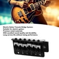 thumbnail image 2 of <p>Electric Guitar Tremolo Bridge System Electric Guitar Bridge Electric Guitar Tremolo Bridge System Metal Professional Guitar Bridge System For SQ ST For Left Hand</p>, 2 of 7