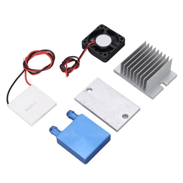 Kit Enfriador Peltier, Sistema De Enfriamiento Aluminio De Alta Eficiencia De Refrigeración Sellado Perfecto Para Enfriamiento De Camas De Mascotas Para Enfriamiento De Placas ANGGREK Industrial Device